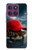 S4056 Madagascar Turtle Red Cap Hülle Schutzhülle Taschen für Motorola Edge 60 Pro