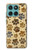 S4032 Wild Animal Paw Foot Print Hülle Schutzhülle Taschen für Motorola Edge 60 Fusion