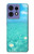 S4066 Summer Ocean Beach Hülle Schutzhülle Taschen für Motorola Edge 50 Pro
