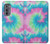 S4033 Pastel Color Tie Dye Hülle Schutzhülle Taschen für Motorola Edge (2022)