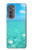 S4066 Summer Ocean Beach Hülle Schutzhülle Taschen für Motorola Edge (2022)