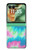 S4033 Pastel Color Tie Dye Hülle Schutzhülle Taschen für Motorola Razr 70+,60+, Razr+ (2026, 2025, 2024)