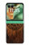 S4036 Viking Vegvisir Compass Wood Hülle Schutzhülle Taschen für Motorola Razr 70+,60+, Razr+ (2026, 2025, 2024)