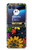S4043 Colorful Flowers Cartoon Hülle Schutzhülle Taschen für Motorola Razr 40 Ultra