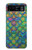 S4071 Colorful Mermaid Scale Hülle Schutzhülle Taschen für Motorola Razr 40