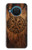 S4036 Viking Vegvisir Compass Wood Hülle Schutzhülle Taschen für Nokia X20