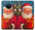 S4046 Happy Santa Hülle Schutzhülle Taschen für Nokia X20