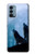 S4053 Two Wolves Couple Howling Forest Hülle Schutzhülle Taschen für OnePlus Nord N200 5G