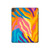 S4037 Colorful Zebra Pattern Hülle Schutzhülle Taschen für iPad Pro 13 (2024)