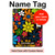 S4043 Colorful Flowers Cartoon Hülle Schutzhülle Taschen für iPad Pro 13 (2024,2025), Air 13 2026