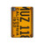 S4060 Vintage California Car License Plate Hülle Schutzhülle Taschen für iPad Air (2020, 2022), Air 11 (2024,2025,2026), Pro 11 (2022)