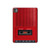 S4073 Vintage Red Cassette Player Graphic Hülle Schutzhülle Taschen für iPad Air (2020, 2022), Air 11 (2024,2025,2026), Pro 11 (2022)