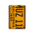 S4060 Vintage California Car License Plate Hülle Schutzhülle Taschen für iPad Pro 12.9 (2015,2017)