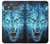 S0752 Blue Fire Grim Wolf Hülle Schutzhülle Taschen für Sony Xperia 10 VII