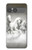 S0933 White Horses Hülle Schutzhülle Taschen für Sony Xperia 10 VII