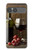 S1316 Grapes Bottle and Glass of Red Wine Hülle Schutzhülle Taschen für Sony Xperia 10 VII, 10 VIII