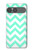 S1723 Mint Chevron Zigzag Hülle Schutzhülle Taschen für Sony Xperia 10 VII