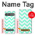S1723 Mint Chevron Zigzag Hülle Schutzhülle Taschen für Sony Xperia 10 VII