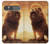 S1957 Lion Aslan Hülle Schutzhülle Taschen für Sony Xperia 10 VII