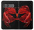 S2092 Red Siamese Fighting Fish Hülle Schutzhülle Taschen für Sony Xperia 10 VII