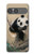 S2210 Panda Fluffy Art Painting Hülle Schutzhülle Taschen für Sony Xperia 10 VII