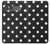 S2299 Black Polka Dots Hülle Schutzhülle Taschen für Sony Xperia 10 VII