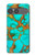 S2688 Aqua Copper Turquoise Gemstone Graphic Hülle Schutzhülle Taschen für Sony Xperia 10 VII