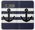 S2758 Anchor Navy Hülle Schutzhülle Taschen für Sony Xperia 10 VII