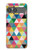 S3049 Triangles Vibrant Colors Hülle Schutzhülle Taschen für Sony Xperia 10 VII