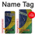 S3297 Brazil Flag Vintage Football Graphic Hülle Schutzhülle Taschen für Sony Xperia 10 VII