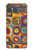 S3409 Squares Concentric Circles Hülle Schutzhülle Taschen für Sony Xperia 10 VII