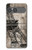 S3416 Eiffel Tower Blueprint Hülle Schutzhülle Taschen für Sony Xperia 10 VII