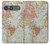 S3418 Vintage World Map Hülle Schutzhülle Taschen für Sony Xperia 10 VII