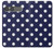 S3533 Blue Polka Dot Hülle Schutzhülle Taschen für Sony Xperia 10 VII