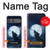 S3693 Grim White Wolf Full Moon Hülle Schutzhülle Taschen für Sony Xperia 10 VII