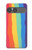 S3799 Cute Vertical Watercolor Rainbow Hülle Schutzhülle Taschen für Sony Xperia 10 VII