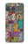 S3879 Retro Music Doodle Hülle Schutzhülle Taschen für Sony Xperia 10 VII