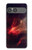 S3897 Red Nebula Space Hülle Schutzhülle Taschen für Sony Xperia 10 VII
