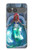 S3912 Cute Little Mermaid Aqua Spa Hülle Schutzhülle Taschen für Sony Xperia 10 VII, 10 VIII