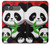 S3929 Cute Panda Eating Bamboo Hülle Schutzhülle Taschen für Sony Xperia 10 VII