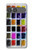 S3956 Watercolor Palette Box Graphic Hülle Schutzhülle Taschen für Sony Xperia 10 VII