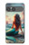 S4006 Oil Painting Mermaid Hülle Schutzhülle Taschen für Sony Xperia 10 VII
