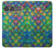 S4071 Colorful Mermaid Scale Hülle Schutzhülle Taschen für Sony Xperia 10 VII