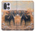 S1292 Dusty Elephant Egrets Hülle Schutzhülle Taschen für OnePlus 15