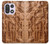 S1307 Fish Wood Carving Graphic Printed Hülle Schutzhülle Taschen für OnePlus 15