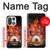 S1431 Skull Drum Fire Rock Hülle Schutzhülle Taschen für OnePlus 15