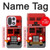 S2058 England British Double Decker Bus Hülle Schutzhülle Taschen für OnePlus 15