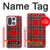 S2374 Tartan Red Pattern Hülle Schutzhülle Taschen für OnePlus 15