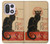 S2739 Chat Noir Black Cat Vintage Hülle Schutzhülle Taschen für OnePlus 15