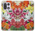 S3205 Retro Art Flowers Hülle Schutzhülle Taschen für OnePlus 15